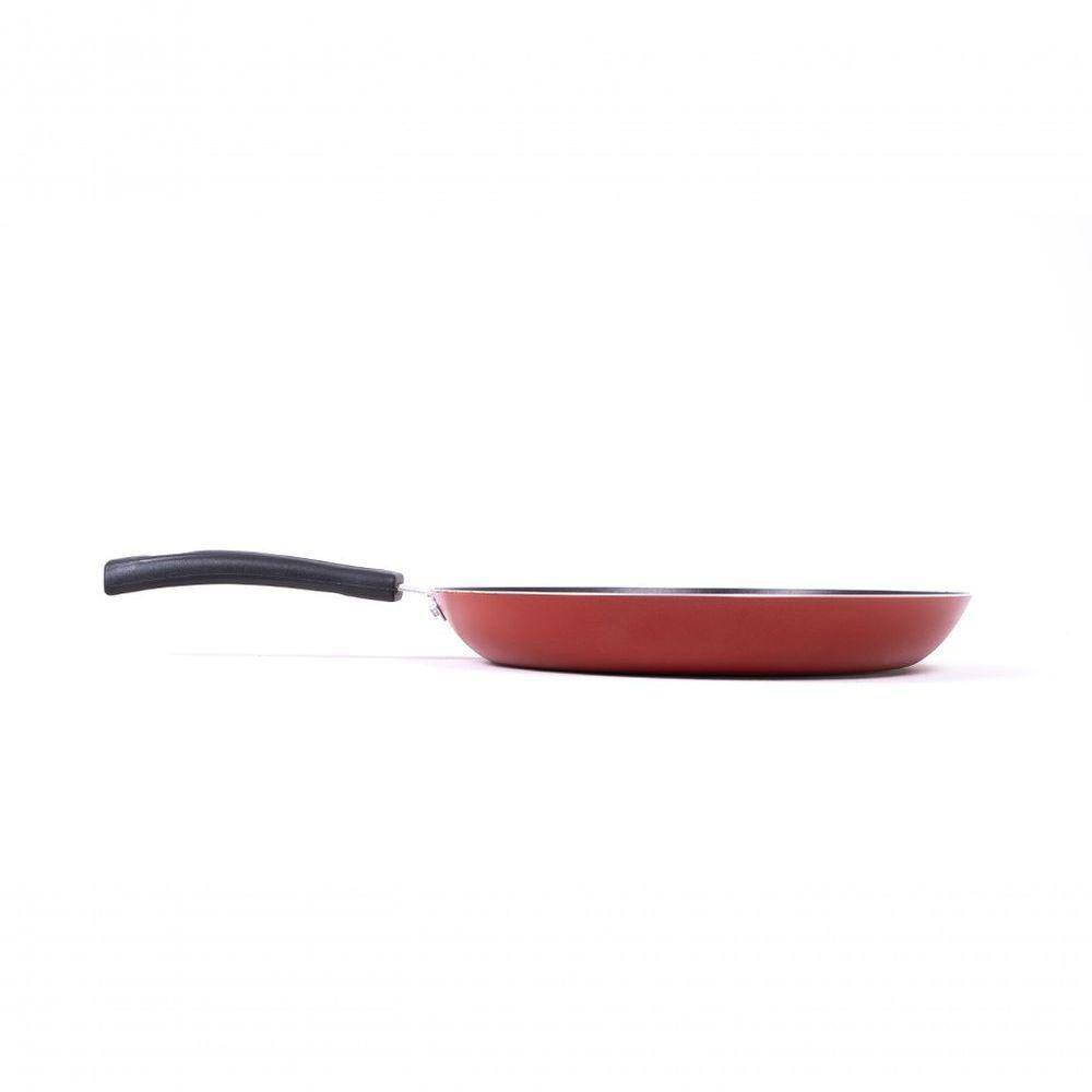 Frigideira Panela Antiaderente 24cm Alumínio - Vermelho