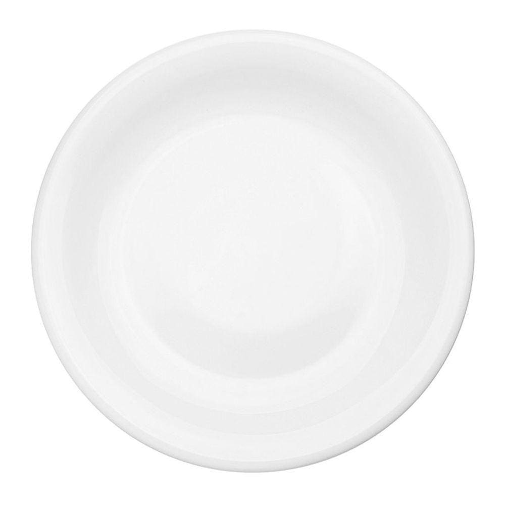 Jogo De Pratos Rasos Em Porcelana Pró Com 6 Peças 27cm Oxford