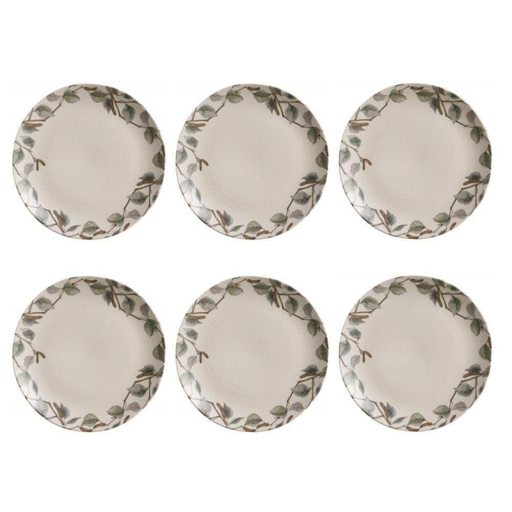 Conjunto De Pratos Rasos 06 Peças Coup Lípsia Porto Brasil