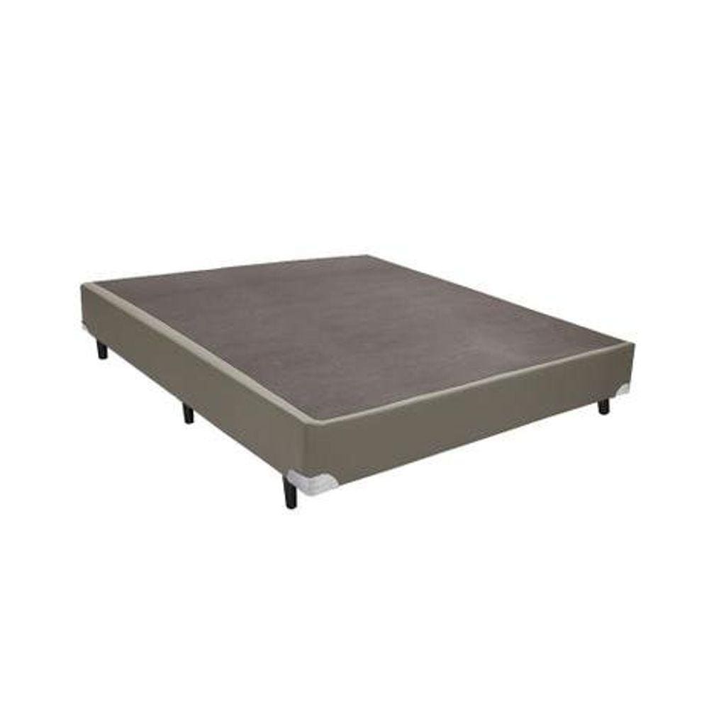 Base Box Solteirão Sintético Bege - 30x128x188