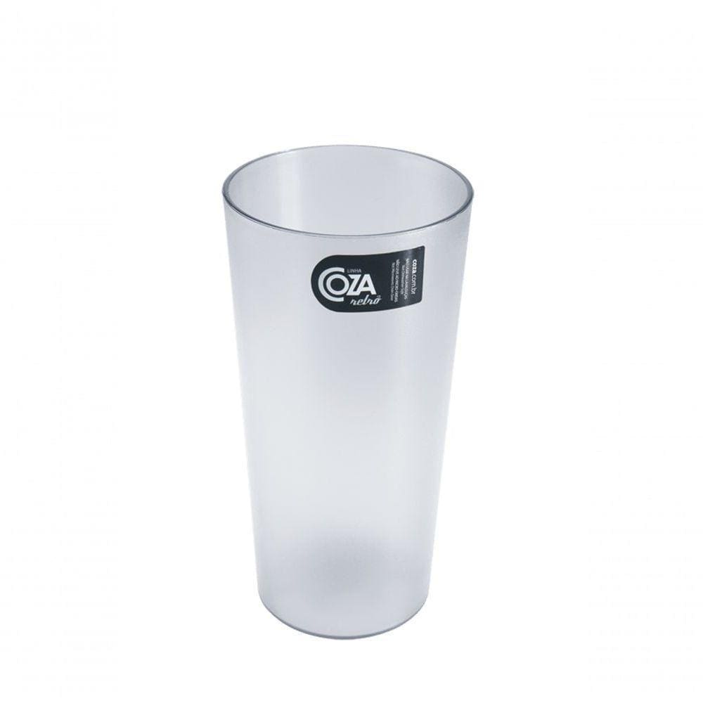Copo Cônico Casual 8,2 X 8,2 X 16,2 Cm 500 Ml Cristal Coza