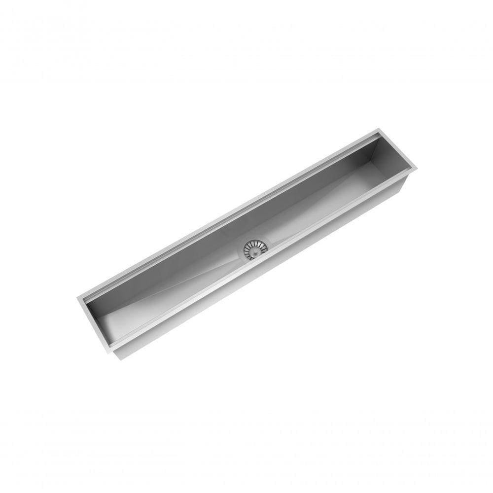 Canal úmido De Embutir Organizador 1050 Aço Inox Escovado - Debacco