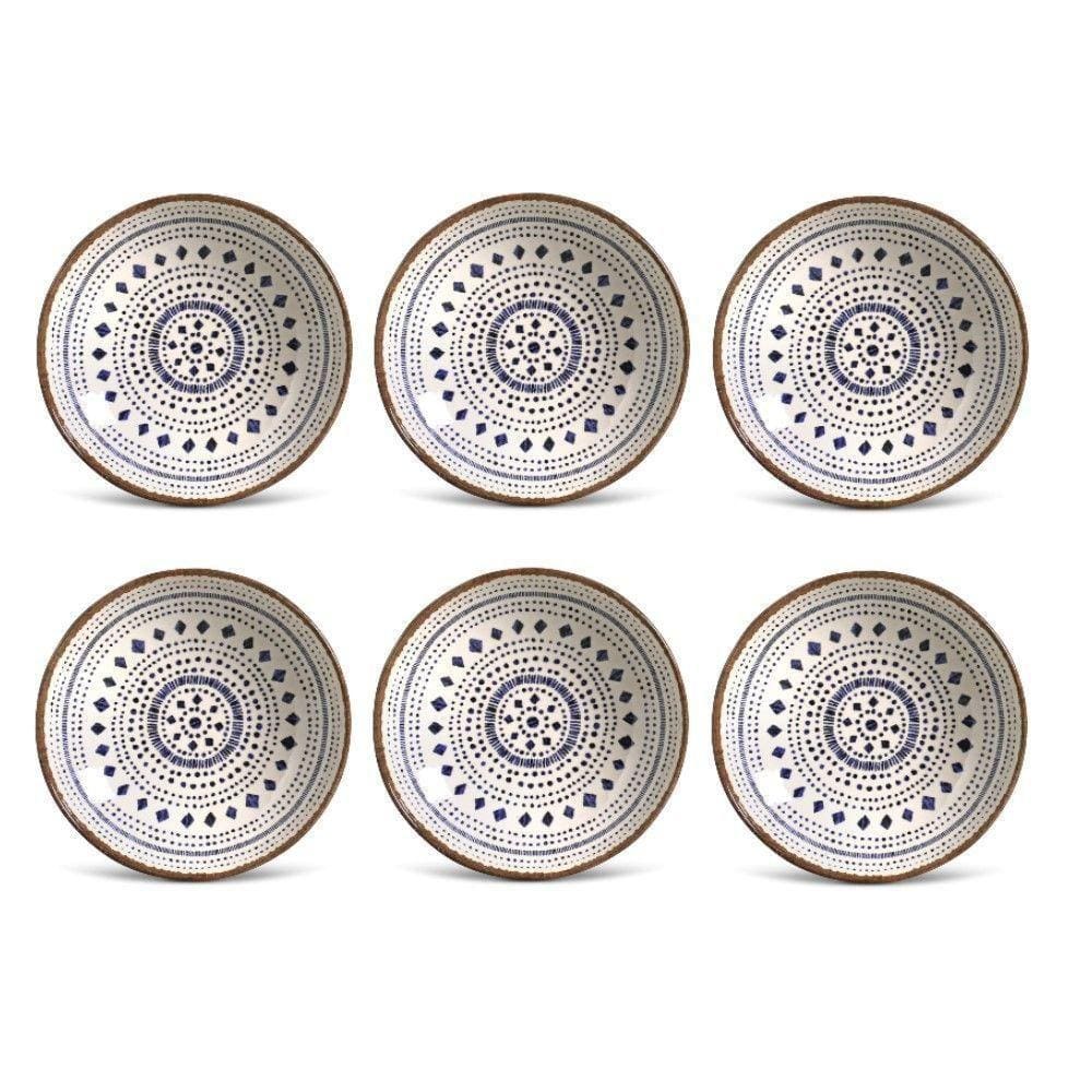 Conjunto De Pratos Fundos 06 Peças Coup Asteca Porto Brasil