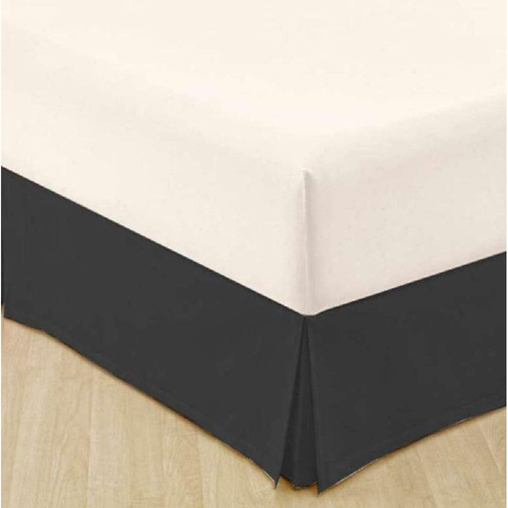 Saia Box King Com Pregas Kacyumara Preto