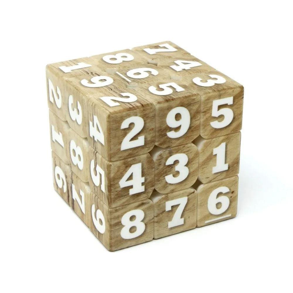 Cubo Mágico PRO Sudoku Vinci Cube Profissional 3x3x3 Cuber Brasil