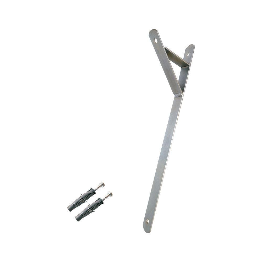 Suporte Para Botijao De Gas Para Parede Reforçado - Cor: Branco