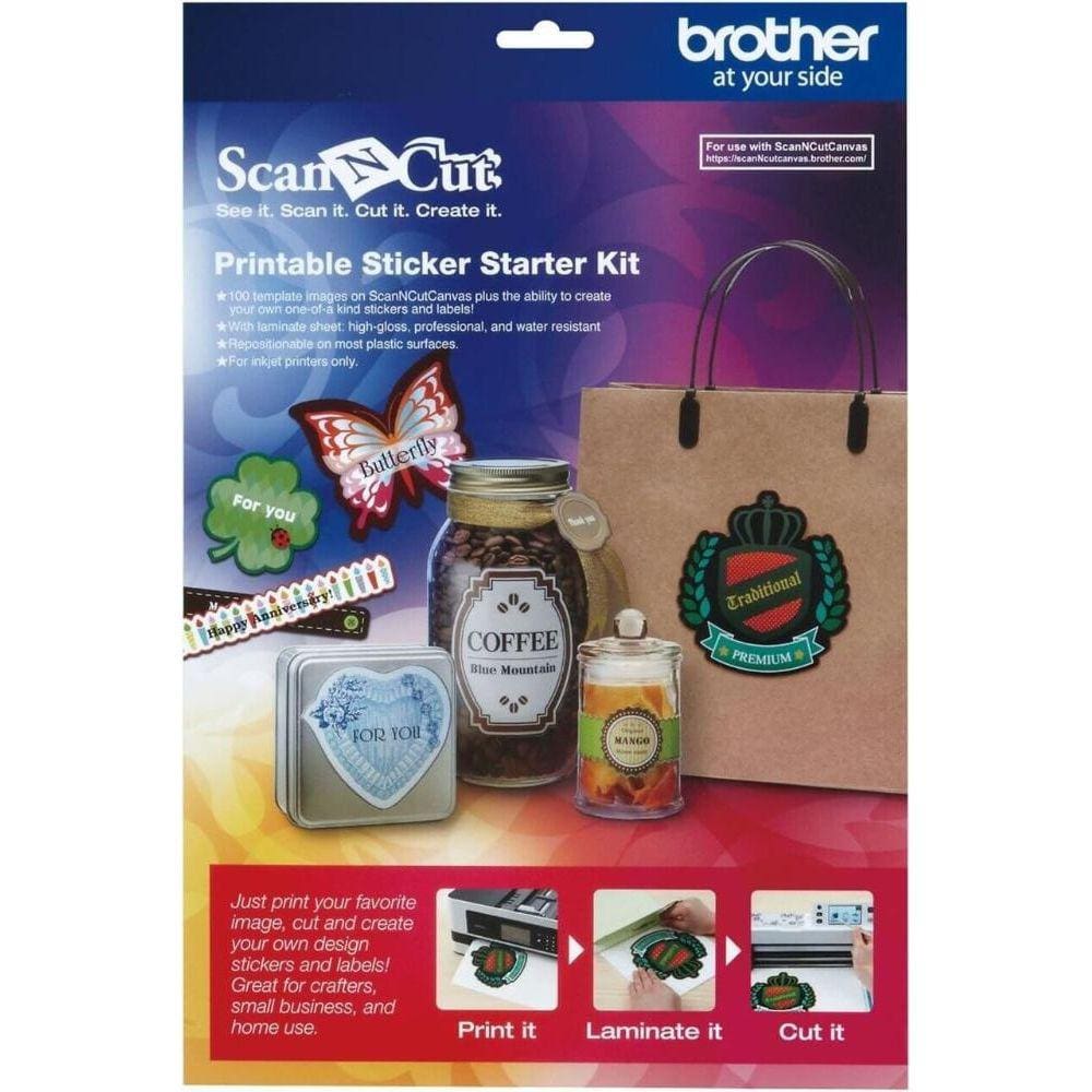 Kit Folha Adesiva para impressão CAPSKIT1 p/ Brother CM550DX
