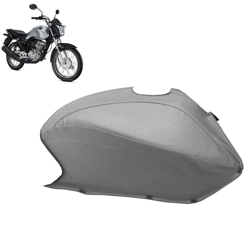 Capa do Tanque Com Colchete CG Fan Cargo 125i / CG Start 160 Cinza 2016+