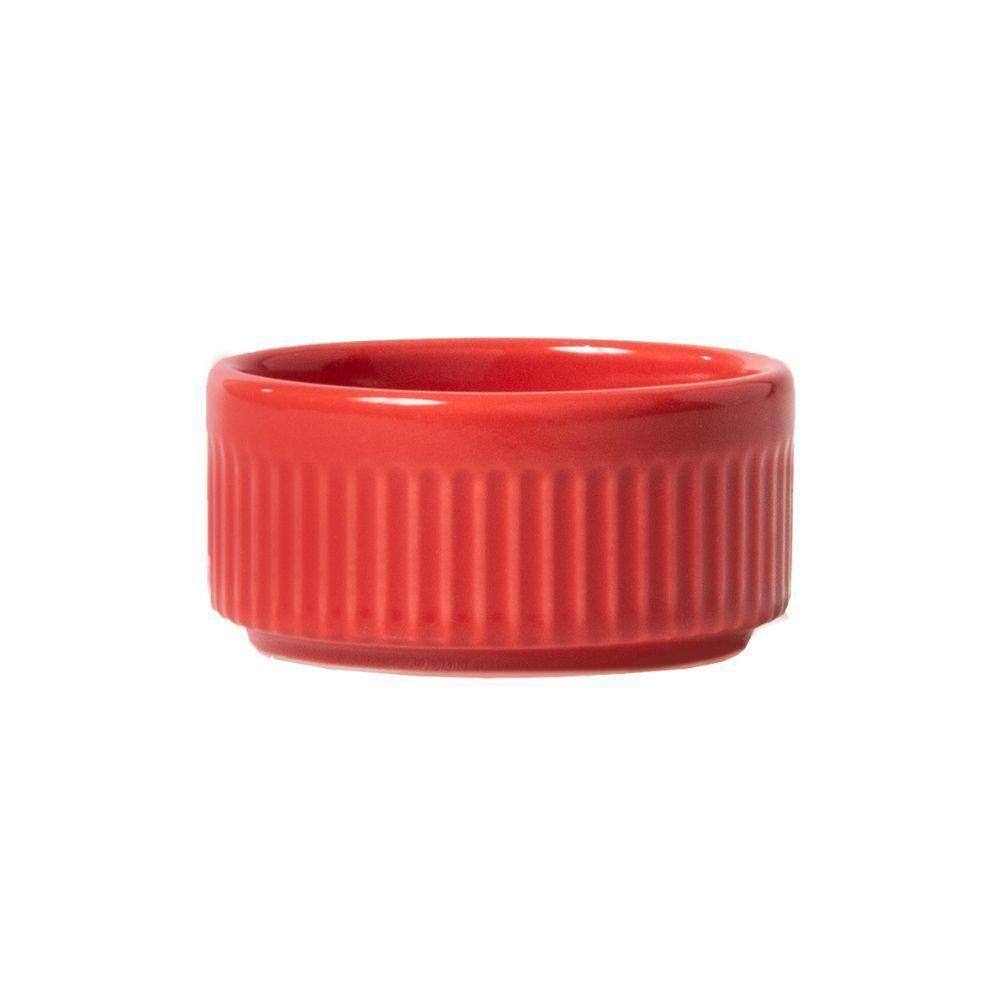 Ramekin Em Porcelana 180ml Germer Vermelho