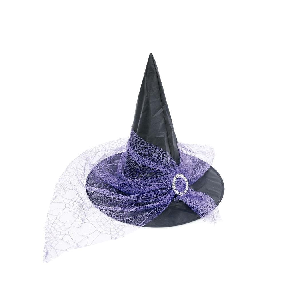 Tiara Halloween Chapéu de Bruxa 3D Piffer 11x26cm 1und