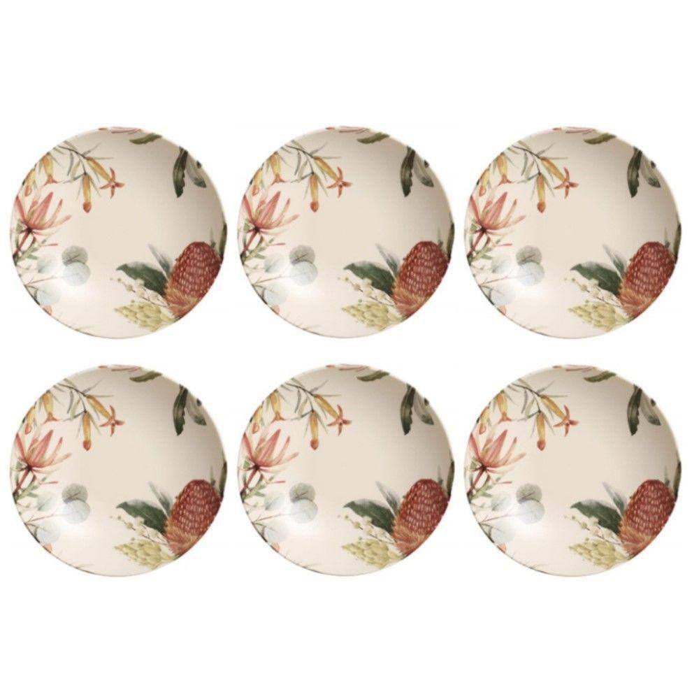 Conjunto De Pratos Fundos 06 Peças Coup Banksia Porto Brasil