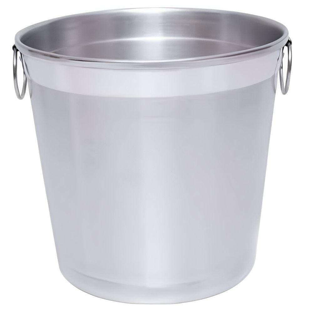 Balde Para Bebidas Garrafas Champagne Cerveja Gelo 8 litros