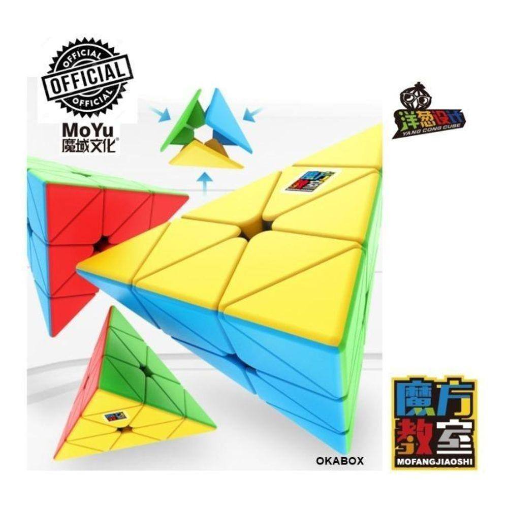 Cubo Mágico Magnético 3x3x3 Moyu Yulong V2 Stickersless