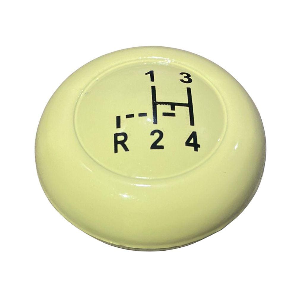 Manopla Bola De Câmbio Marfim Fusca Kombi Brasília 12mm