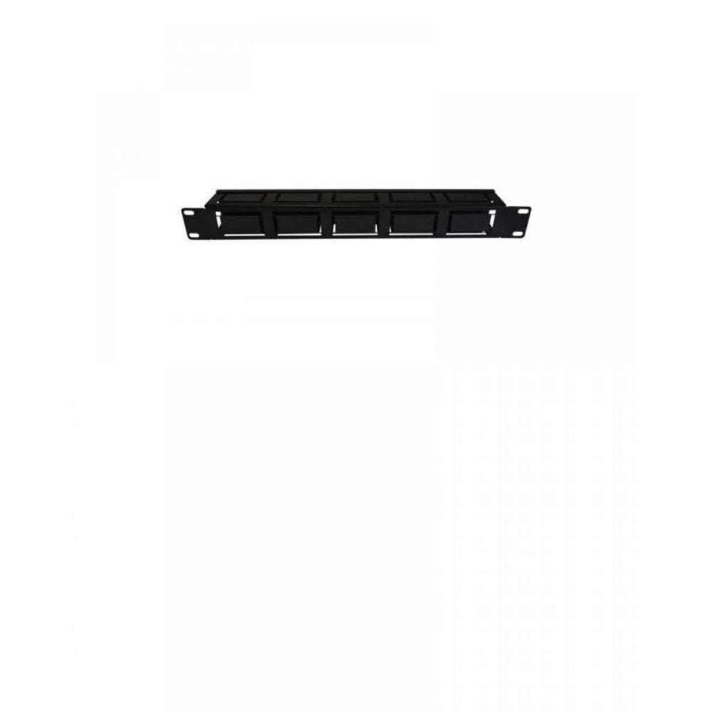 Passa Cabo P Rack Horizontal 1ux19 80mm Pto Max Eletron