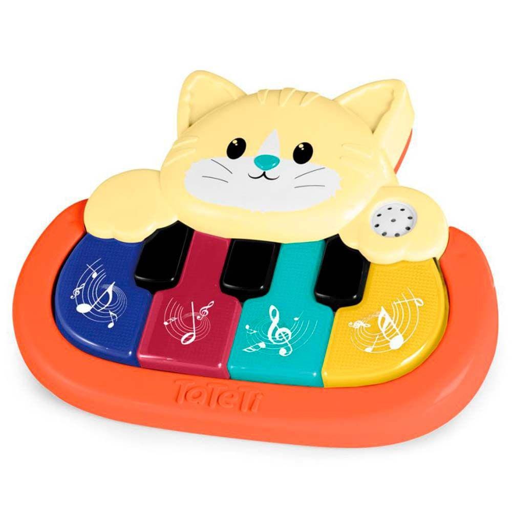 Teclado Piano Animal Infantil Sons De Bichos Fazendinha Seu Lobato