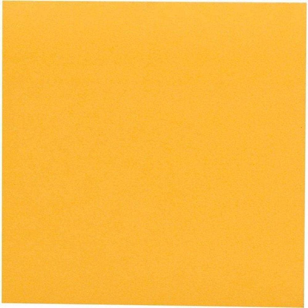 Bloco De Recado Autoadesivo 76X76Mm Laranja Neon 100F
