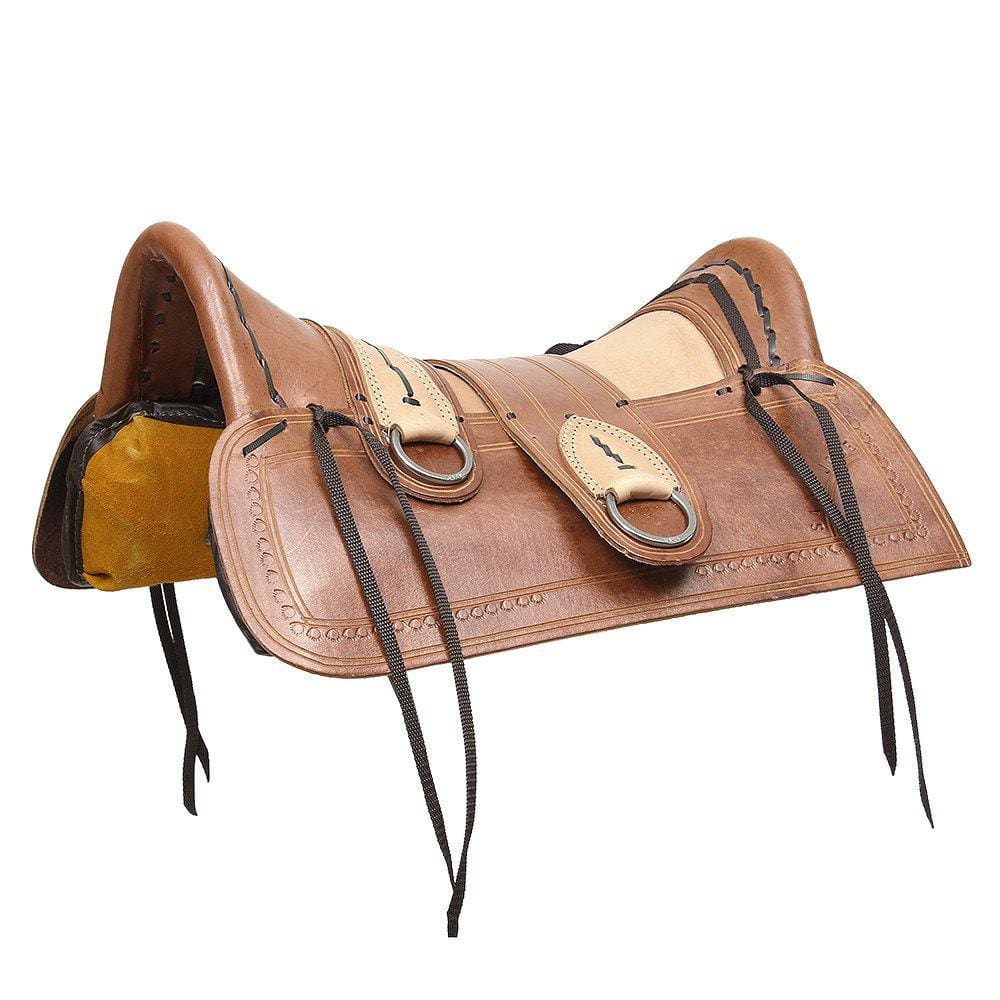 Arreio São José Assento 15” em Couro Havana Bronc-Steel 29279