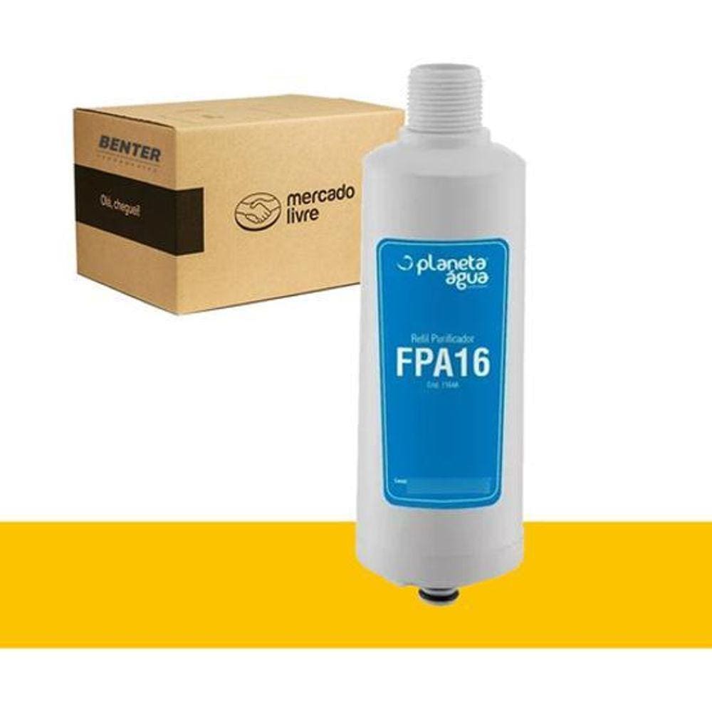 Refil Filtro Fpa16 Planeta Água Compatível Libell Flex