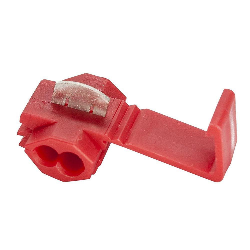 5000Un Conector Derivação Emenda Fios Vermelho 0,5 A 1,5Mm