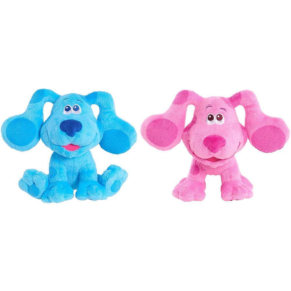Blue`s Clues & You! Beanbag Plush Blue & Magenta 2-Pack, por Just Play