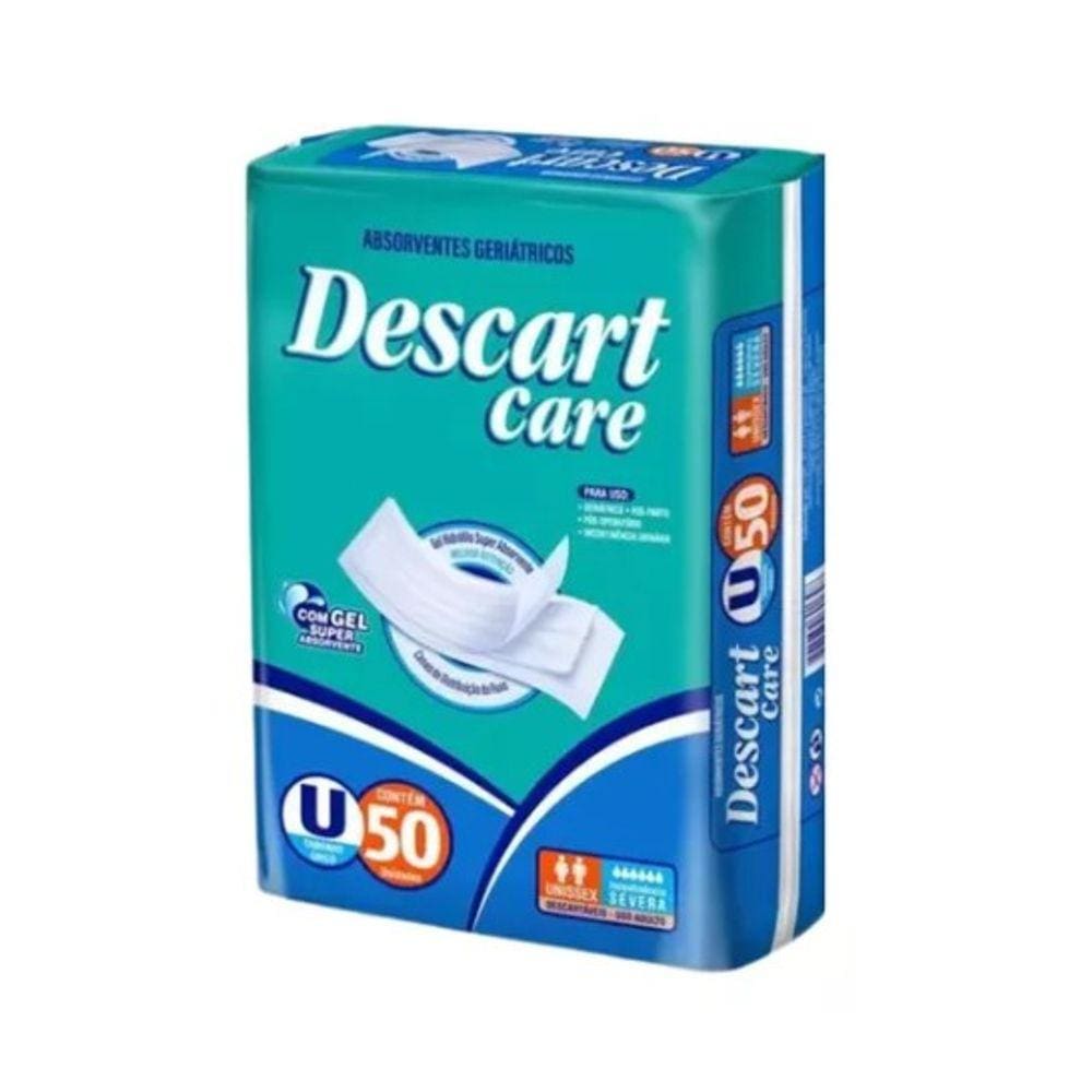 Absorvente Geriatrico Descart Care C/ 50 Unid.