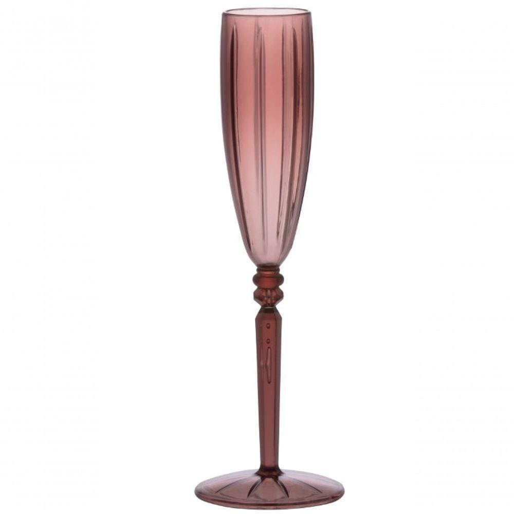Taça Para Champagne Em Acrílico Violeta Paramount 145 Ml
