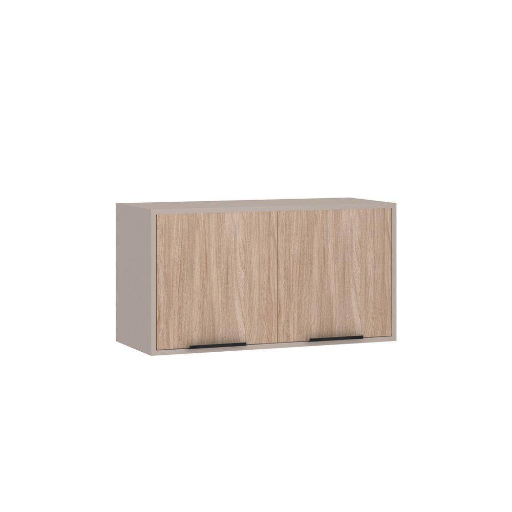 Armário Aéreo 80cm 2 Portas Stylo Luciane Móveis