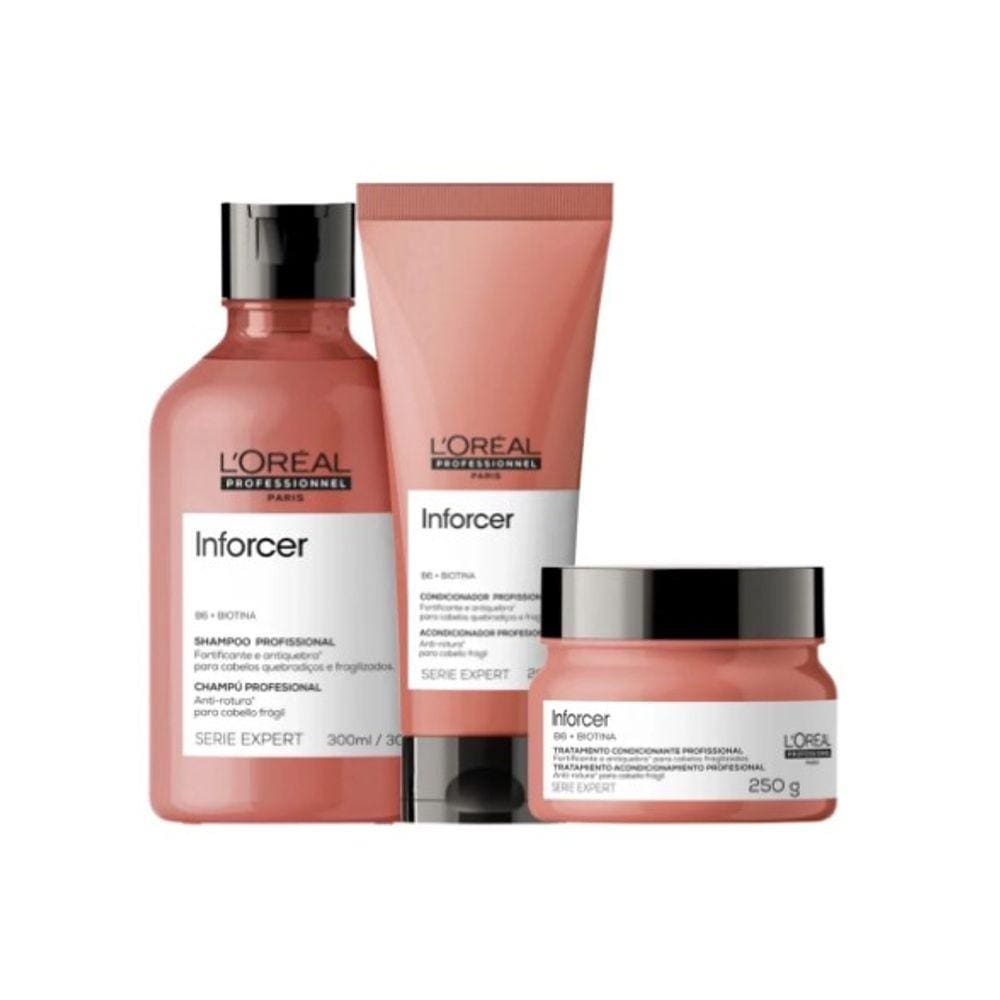 L`Oréal Professionnel Serie Expert Inforcer (Kit Trio Pequeno)