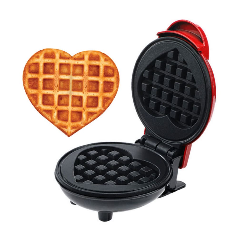 Máquina de Waffle de Coração 220v Afiada e Durável