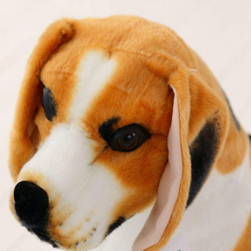 Pelúcia Realista Beagle Gigante 70cm - Presente de Aniversário ou Decoração para Casa ou Pet Shop
