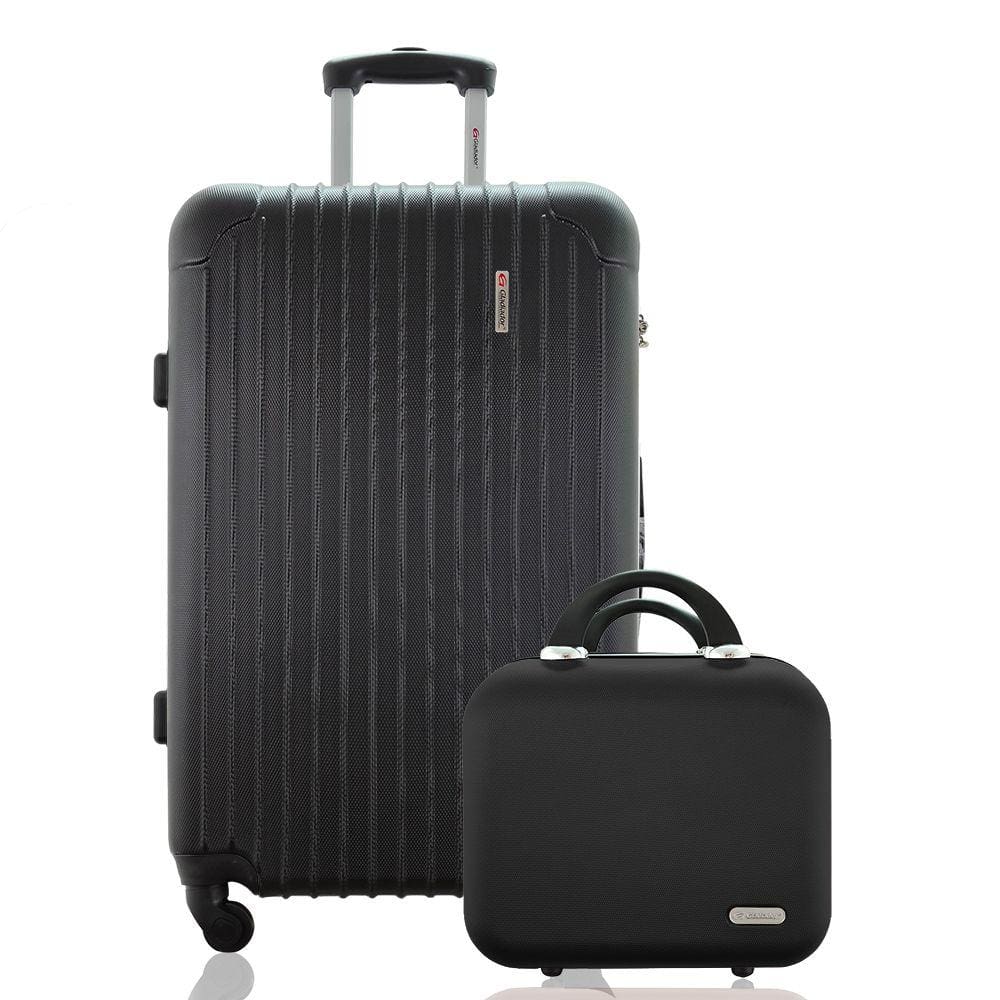 Kit Mala Rígida 360° com TSA mais Frasqueira - Gladiador A2G
