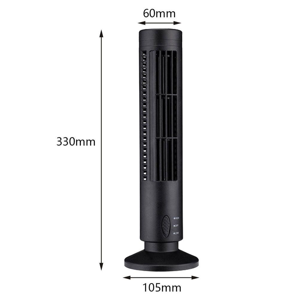 Ventilador Portátil Sem Hélice Com Controle Total - Para Casa, Escritório e Viagens