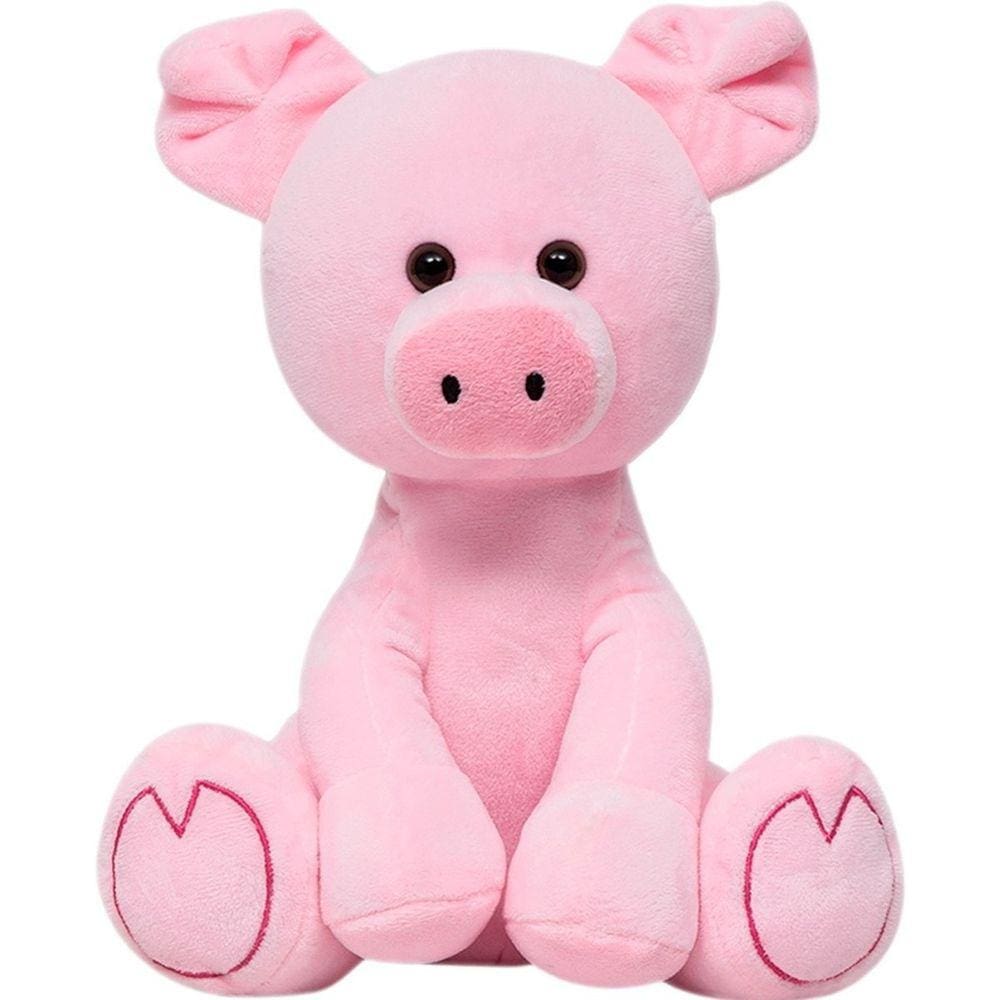 Pelúcia Infantil Meu Elefantinho Elefante Safari 25cm Buba