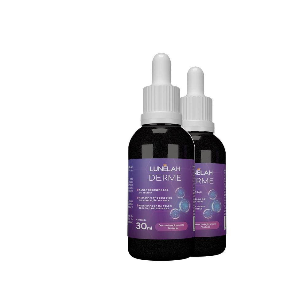 2X Lunelah Derme Oleo Regenerador Ozonizado 30Ml