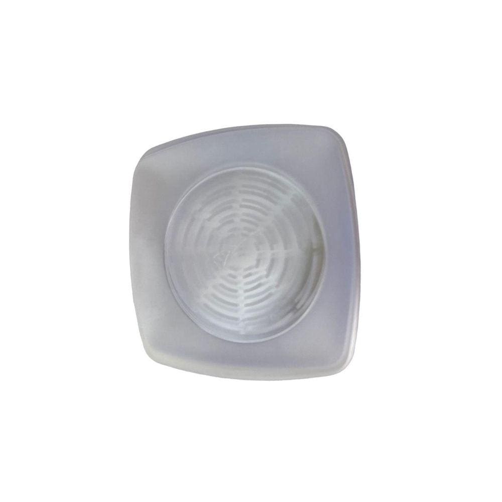 Prato Acrílico Resistente 15Cm Transparente - Kit 20 Un