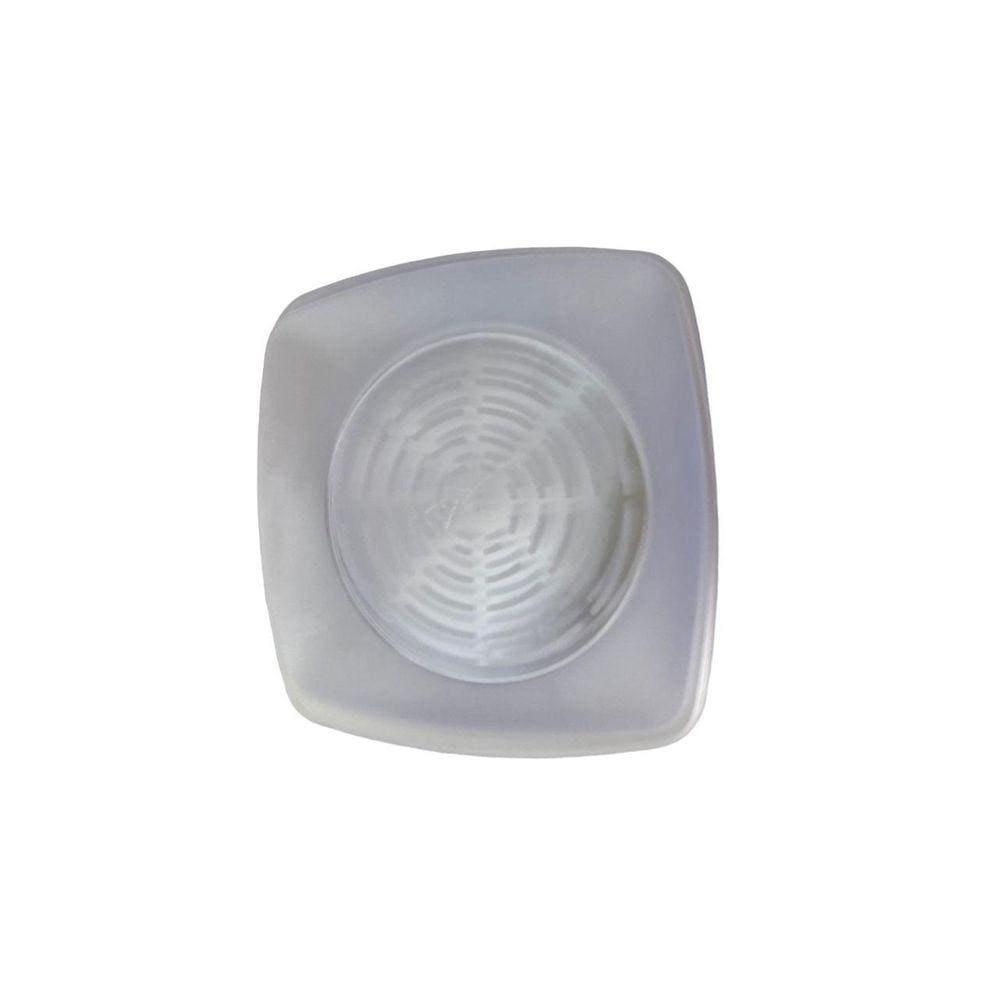 Prato Acrílico Resistente 15Cm Transparente - Kit 40 Un