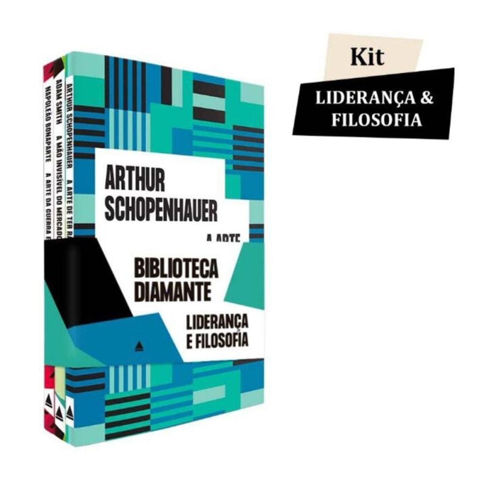 Kit Biblioteca Diamante - Lideranca e Filosofia