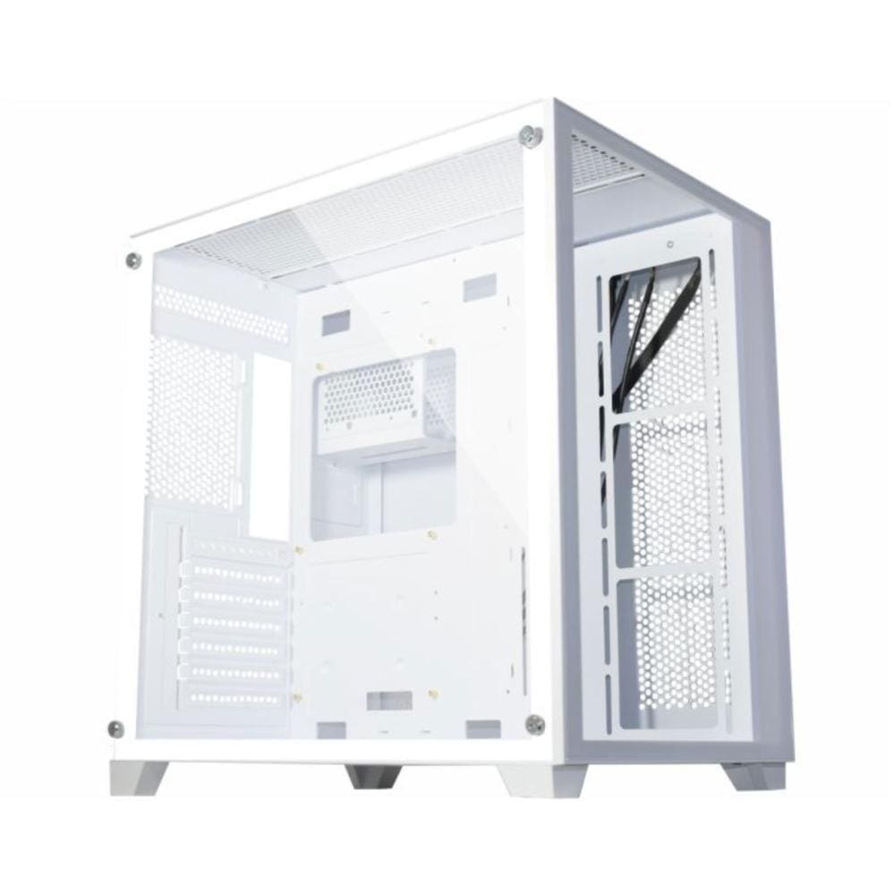 Gabinete Gamer K-Mex Space ATX W2R4 - Lateral e Frontal em Vidro Temperado - USB 3.0 - ATX - Branco