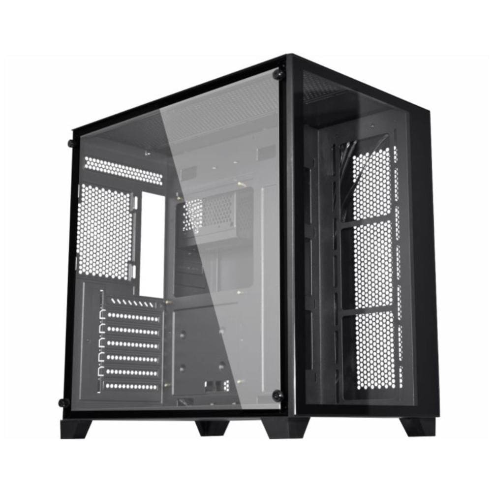 Gabinete Gamer K-Mex Space ATX P2R4 - Lateral e Frontal em Vidro Temperado - USB 3.0 - ATX - Preto