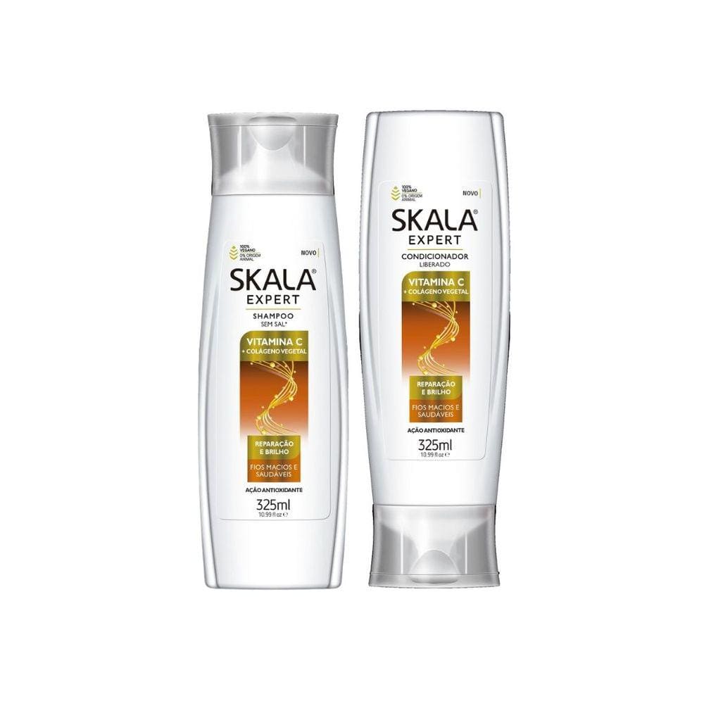 Kit Shampoo Skala 325ml+Cond 325ml Vit | Extra