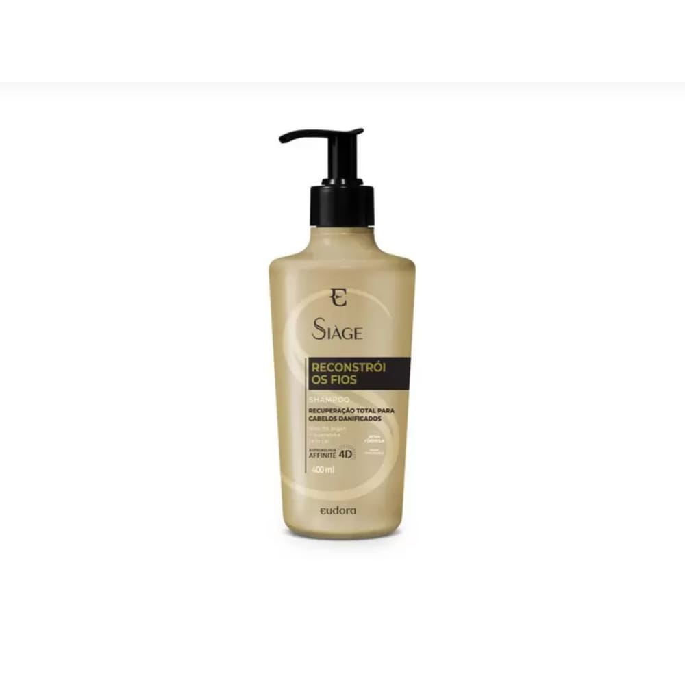 Shampoo Siàge Reconstrói os Fios 400ml