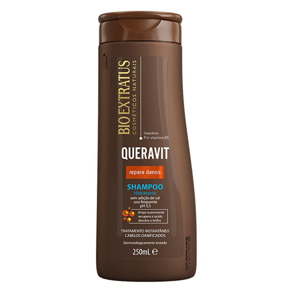 Shampoo Hidratante Queravit 250ml - Bio Extratus