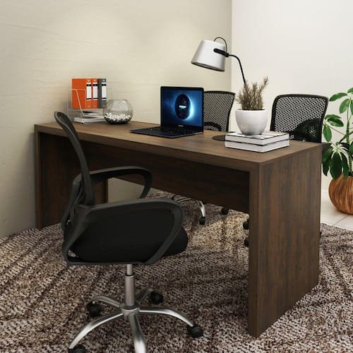 MEsa Para Escritório 180cm ME4185 Rústico - Marrom