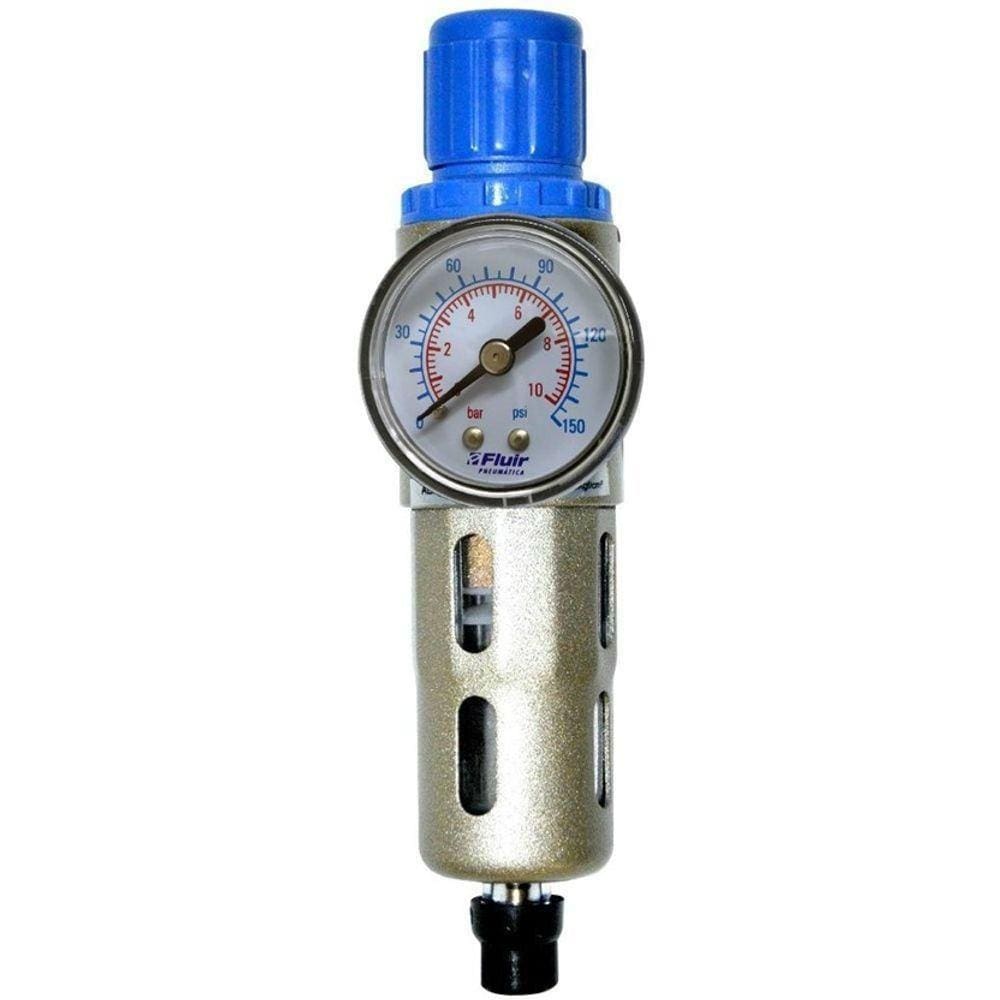 Filtro Ar Fluir 1/4 Com Regulador
