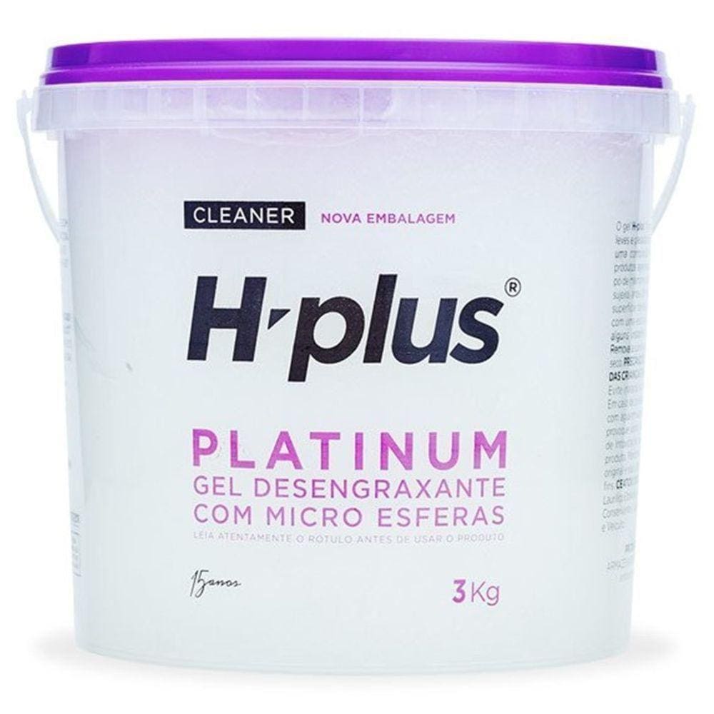 Desengraxante Em Gel H Plus Para Limpar As Mãos 3kg (branca)