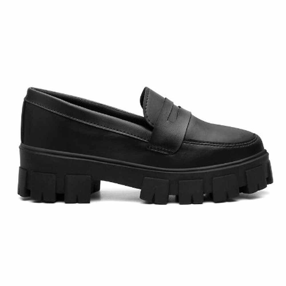 Mocassim Feminino Polo State Tratorado Karen Black