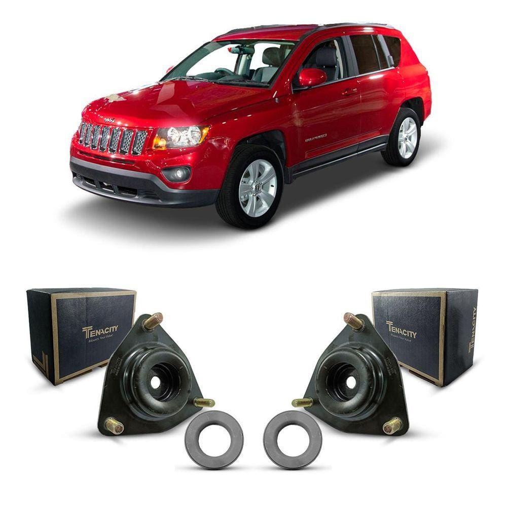 2 Coxim Rolamento Suspensão Dianteira Jeep Compass 2007/2015