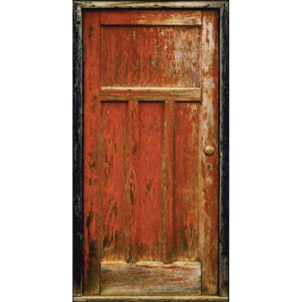 Uma Porta Para Um Quarto Escuro