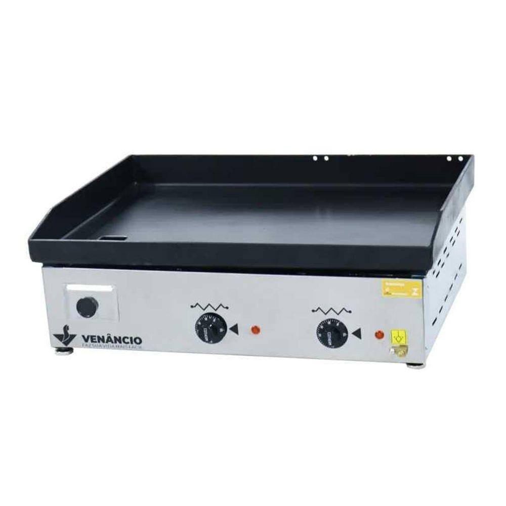 Chapa Bifeteira Elétrica Deguste 65 cm Inox CE65 220V - Venâncio